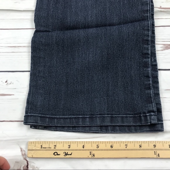 Chico's Jeans Womens Chicos Size 2 Short Hi Rise Dark Jeans Poshmark